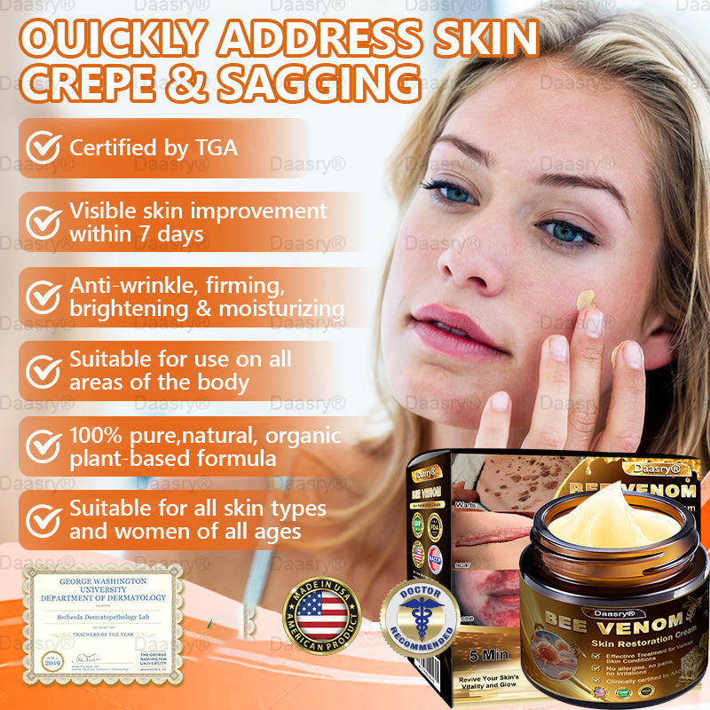 Made and Shipped from USA ✨ Daasry® Bee venom Comprehensive Cream 🔥 LAST DAY 80% OFF 💎💎(复制)