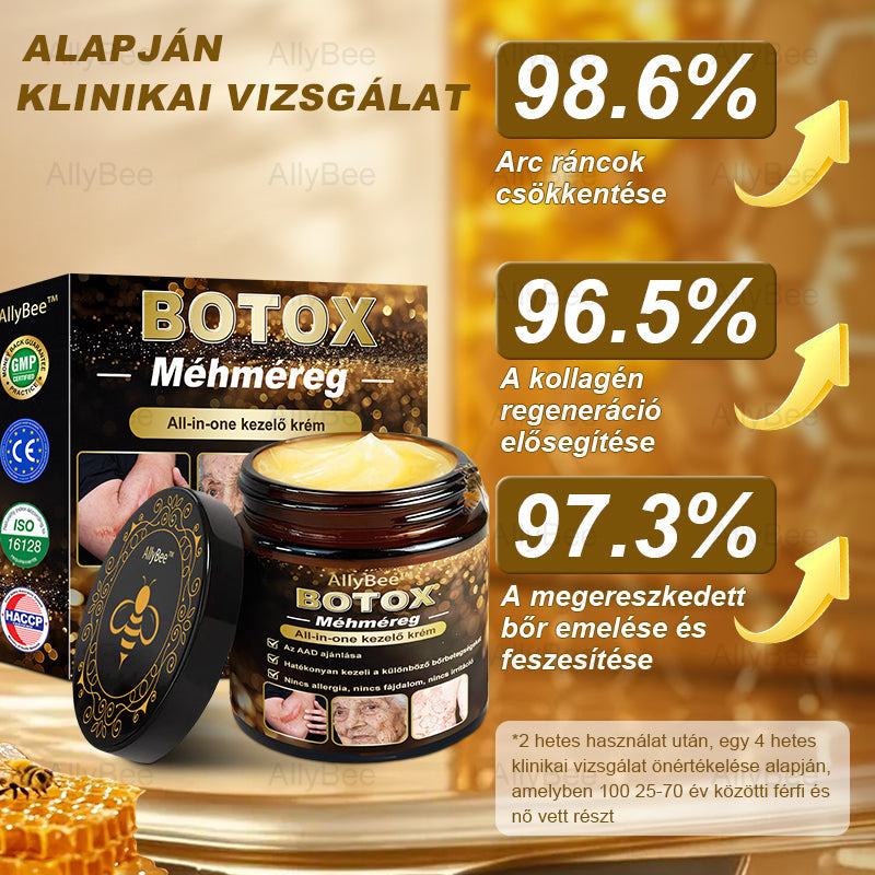 đAllyBeeÂź Botox BĆrĂĄpolĂł KrĂ©m RĂĄnctalanĂtĂĄs, HidratĂĄlĂĄs, BĆrregenerĂĄlĂĄs, Egyenletes BĆrtĂłnus, PattanĂĄs- Ă©s SötĂ©tfolt KezelĂ©s, Szemölcs- Ă©s Anyajegyek EltĂĄvolĂtĂĄsa