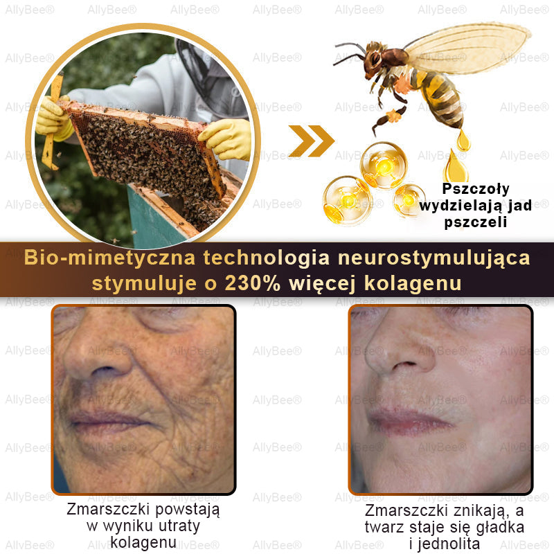👨🔬 AllyBee® Krem Botox do pielęgnacji skóry - Wygładzanie zmarszczek, Nawilżenie, Regeneracja skóry, Wyrównanie kolorytu skóry, Leczenie trądziku i przebarwień, Usuwanie brodawek i znamion.--pl
