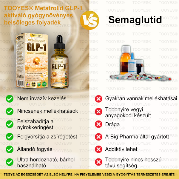 🎗TOOYES® Metatrolide & Moringa GLP-1 Aktiváció, Almaecet, Kurkuma Gyógyhatású Szájoldat: Elhízás, Szív- és Érrendszeri Betegségek, Cukorbetegség, Alvási Apnoé, Ízületi Problémák és Még Több