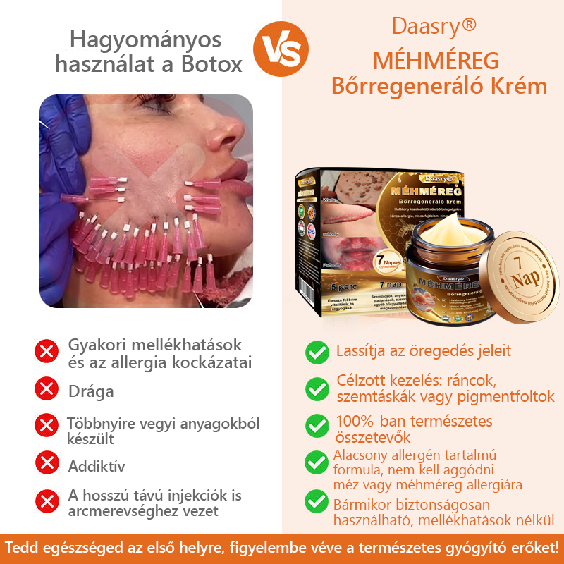 Készült és szállítva Magyarországról✨Daasry® méhméreg átfogó krém 🔥 UTOLSÓ NAP 80% KEDVEZMÉNY