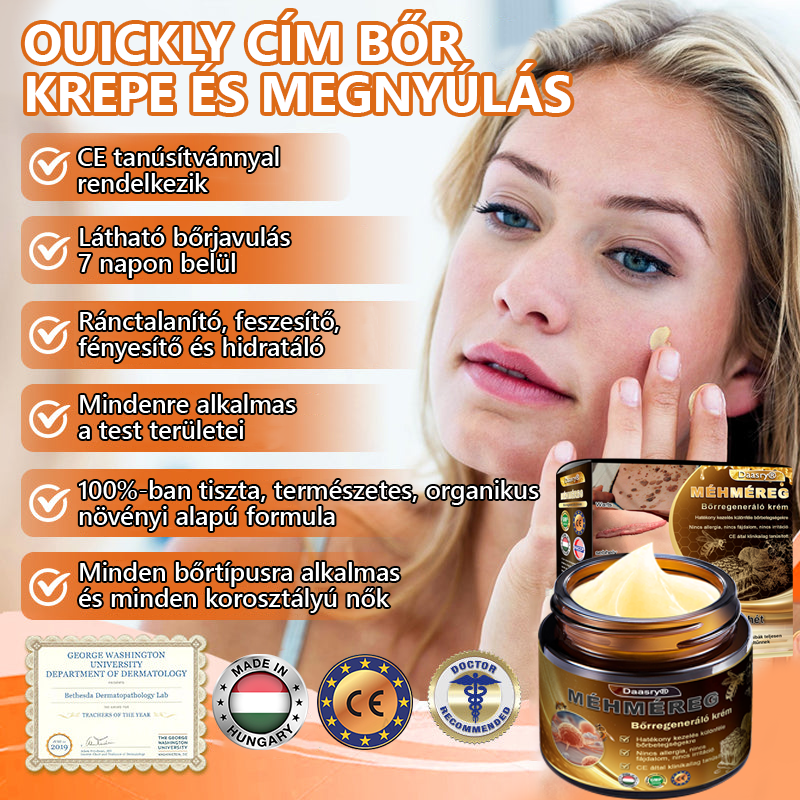 Készült és szállítva Magyarországról✨Daasry® méhméreg átfogó krém 🔥 UTOLSÓ NAP 80% KEDVEZMÉNY