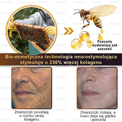 👨‍🔬 AllyBee® Krem Botox do pielęgnacji skóry - Wygładzanie zmarszczek, Nawilżenie, Regeneracja skóry, Wyrównanie kolorytu skóry, Leczenie trądziku i przebarwień, Usuwanie brodawek i znamion.--pl