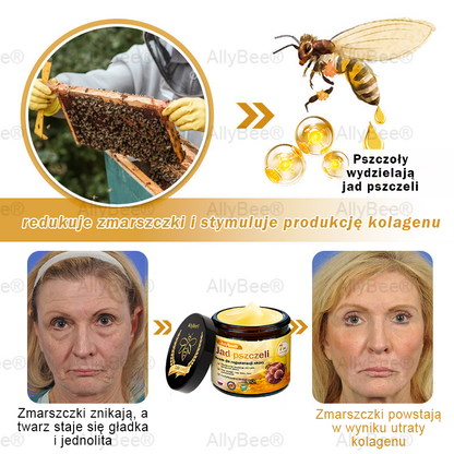 AllyBee® Krem do pielęgnacji skóry – przeciwstarzeniowy, nawilżający, regenerujący skórę, wyrównujący koloryt, leczenie trądziku i ciemnych plam, usuwanie brodawek i znamion, ulga w łuszczycy.